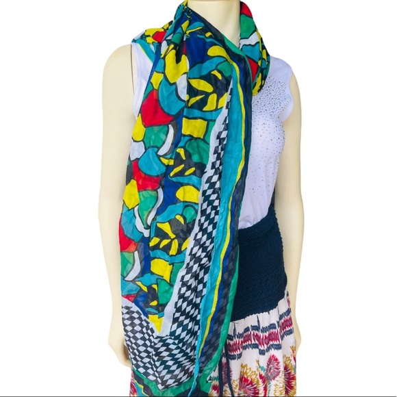 Scarf Wrap Shawl 68" x 40" - Picture 2 of 9